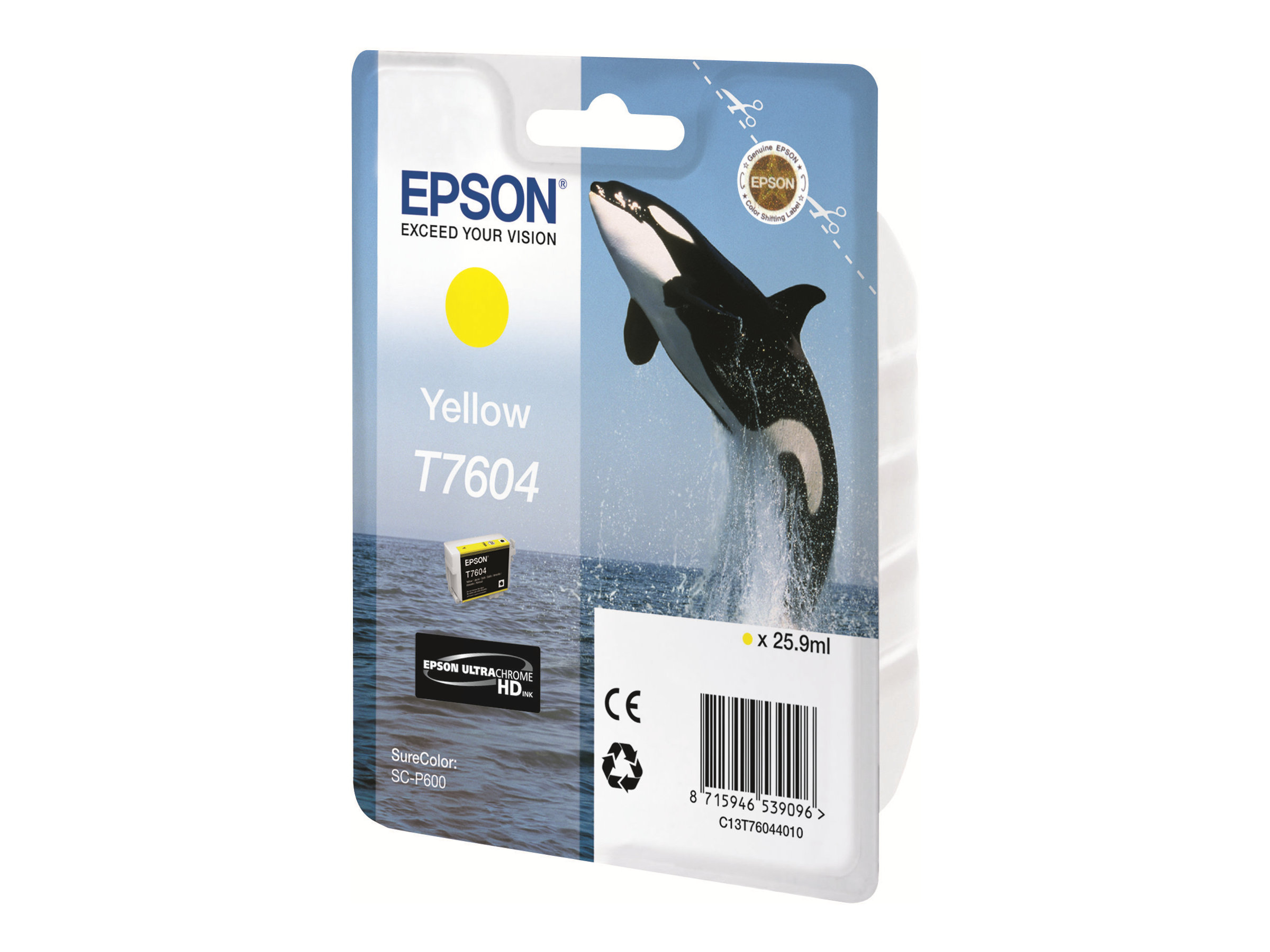 EPSON 5LB T7604 ink cartridge yellow