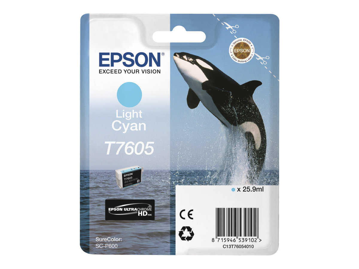 EPSON Tinte T7605 Light Cyan