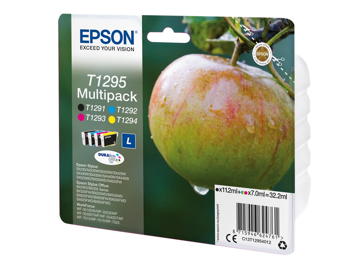 Epson Apple Multipack 4 Farben T1295, DURABrite Ultra Ink