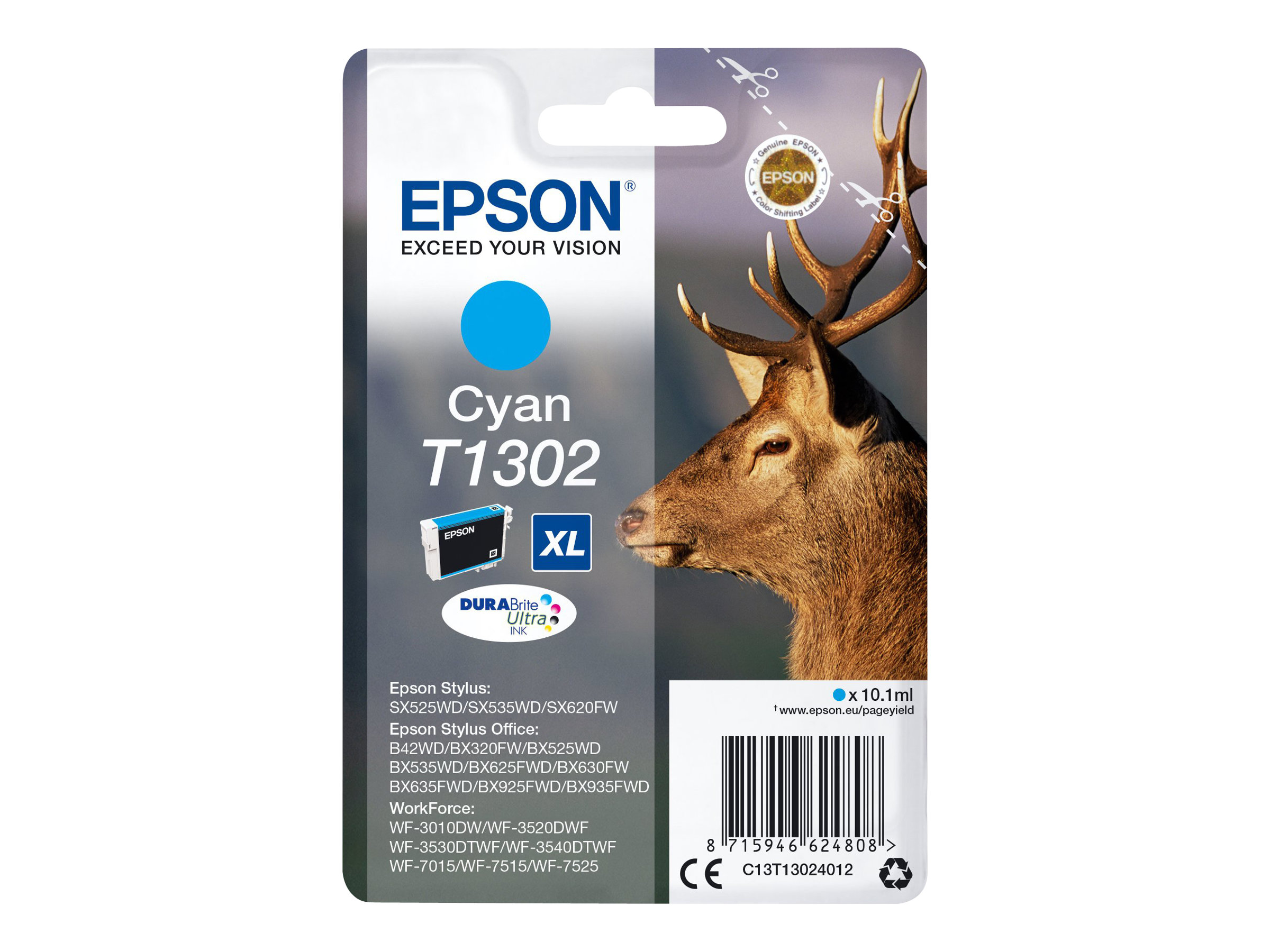 EPSON 1LB T1302 ink cartridge Cyan