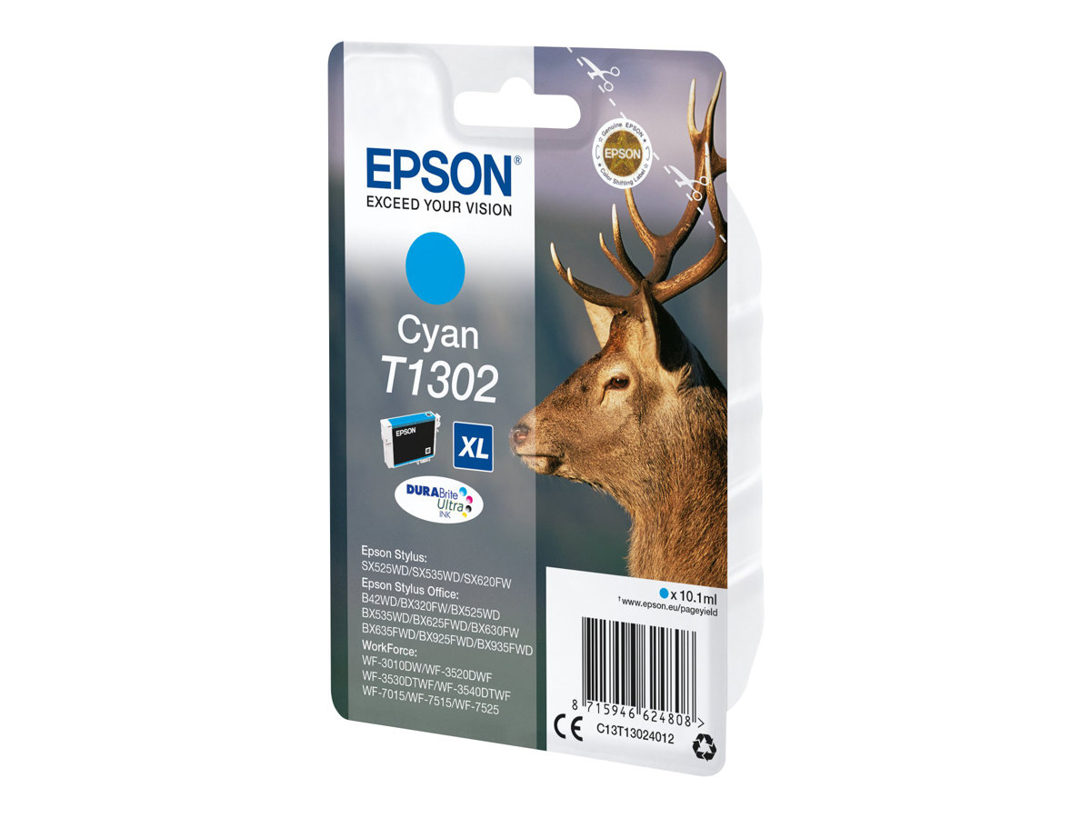 EPSON 1LB T1302 ink cartridge Cyan