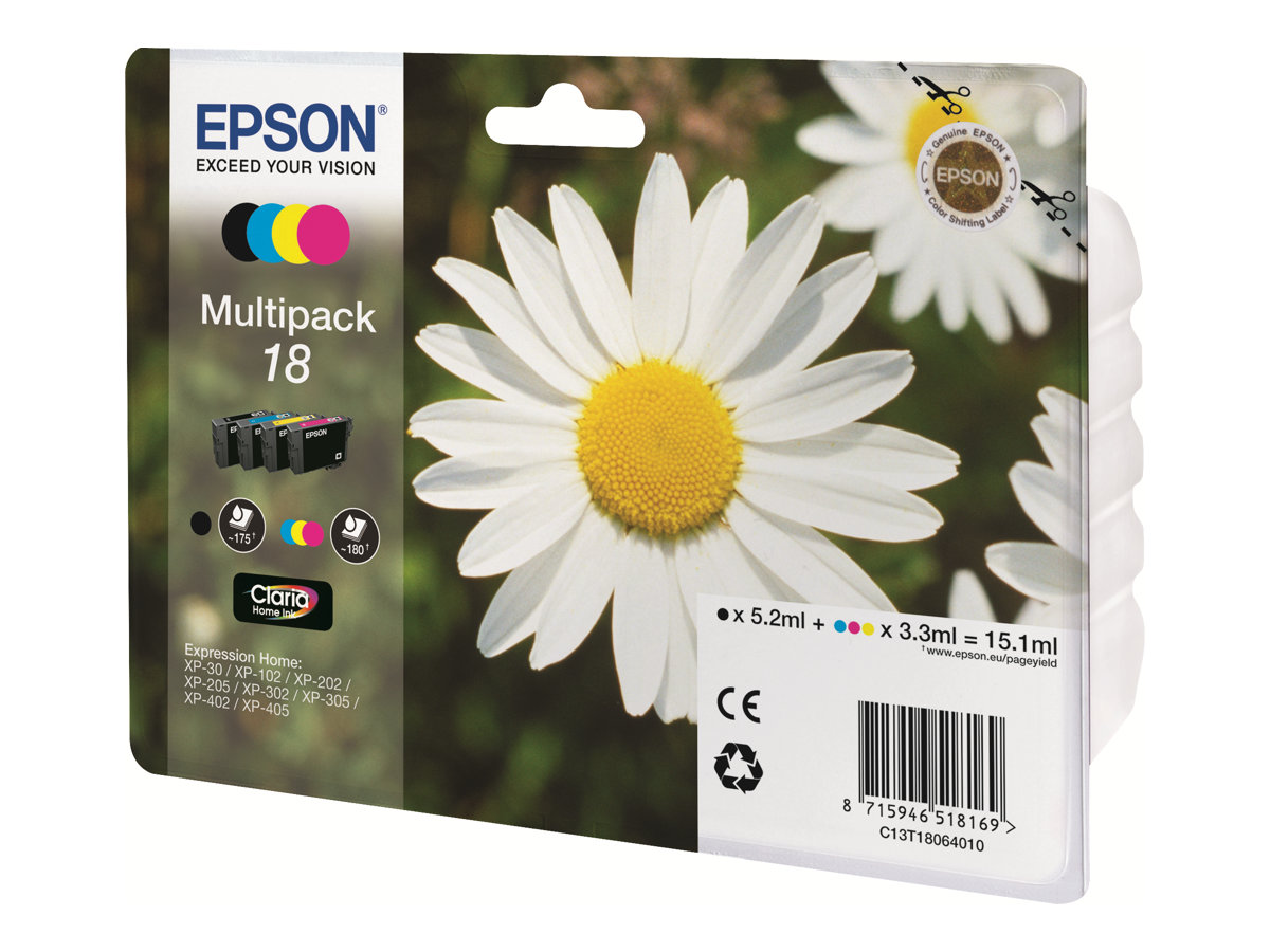 Epson Daisy Multipack 4 Farben 18 Claria Home Ink