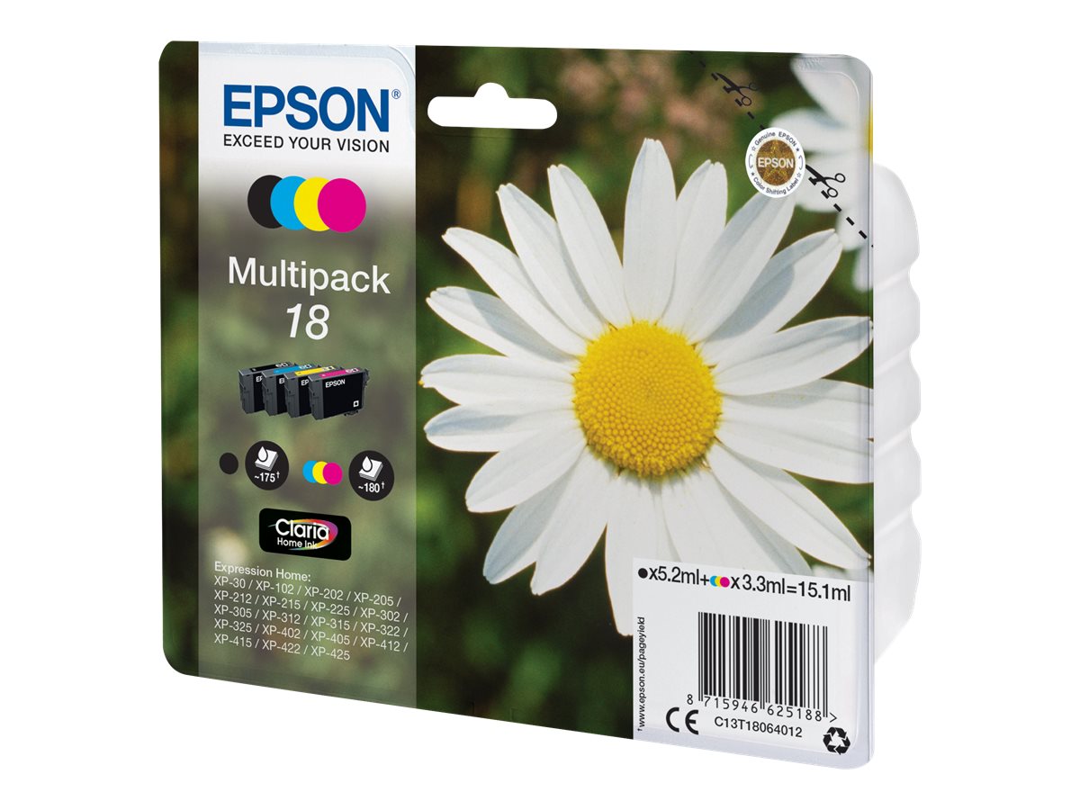 Epson Daisy Multipack 4 Farben 18 Claria Home Ink