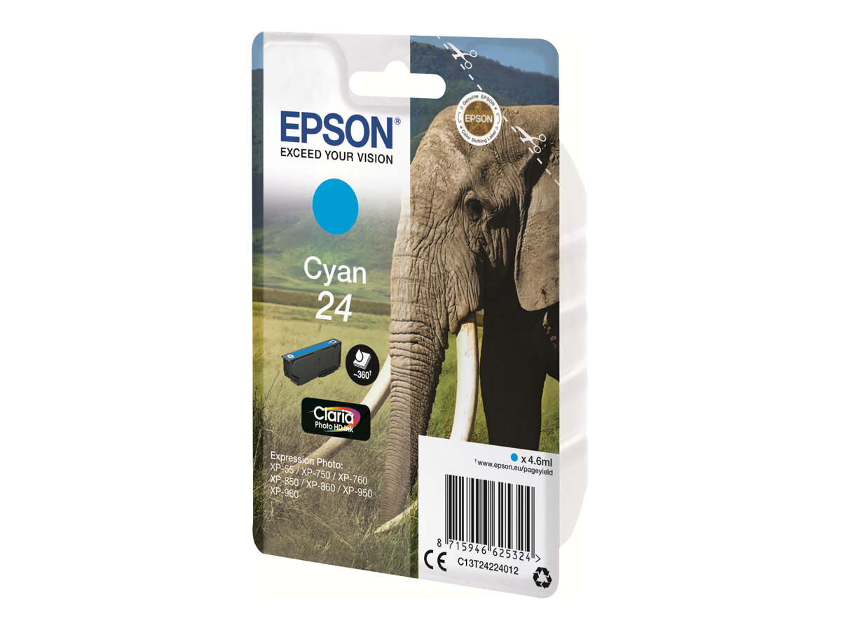 EPSON 1LB ink Singlepack Cyan 24