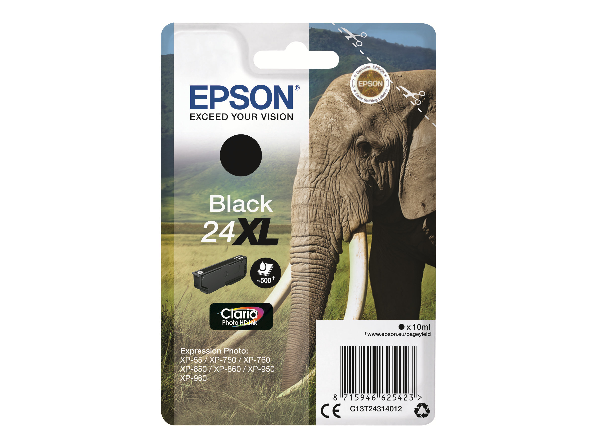 EPSON 5LB ink Singlepack Black 24XL