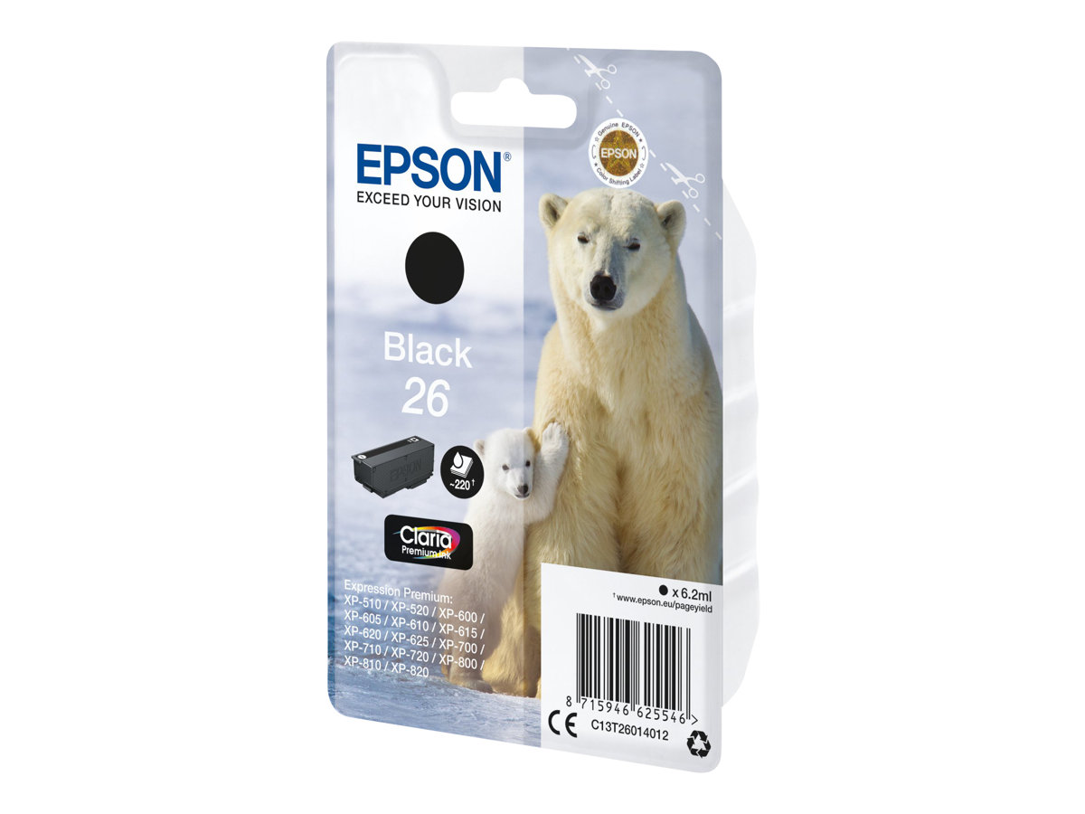 EPSON 4LB 26 ink cartridge black