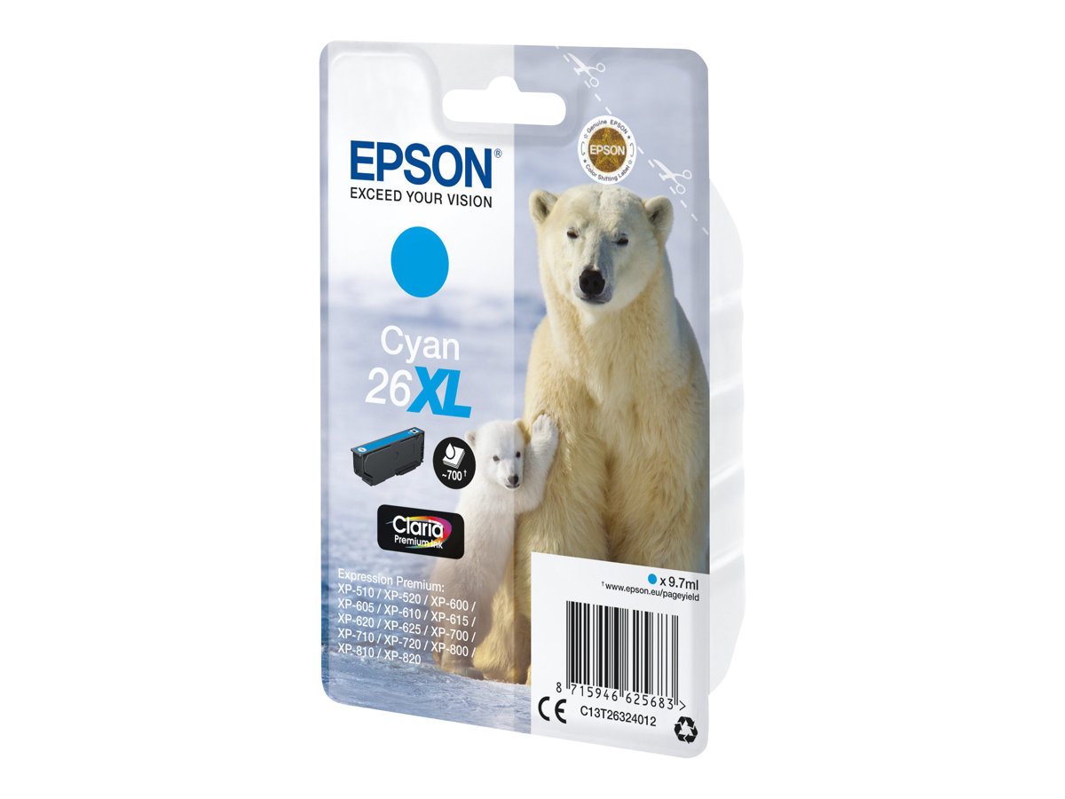 EPSON 1LB 26XL ink cartridge cyan