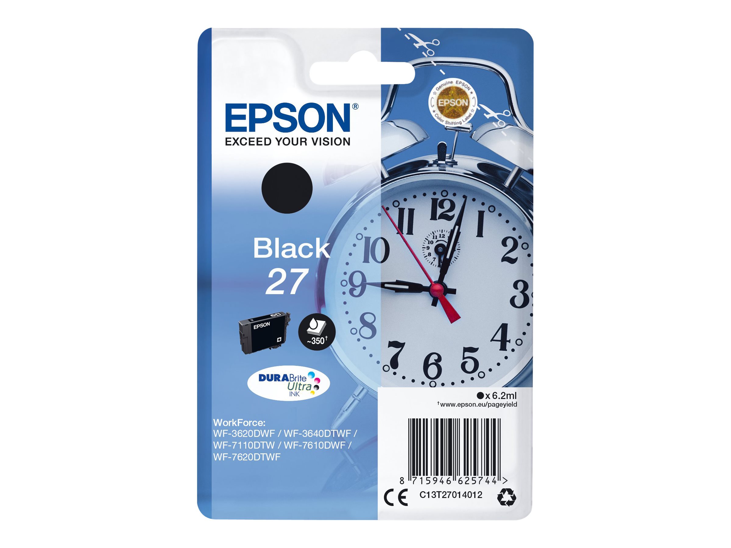 Patrone Epson 27 black                                 T2701