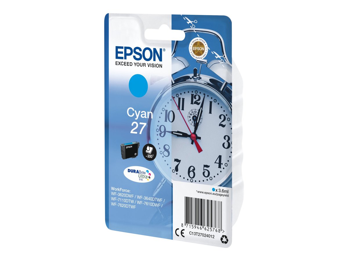 EPSON 1LB 27 ink cartridge cyan