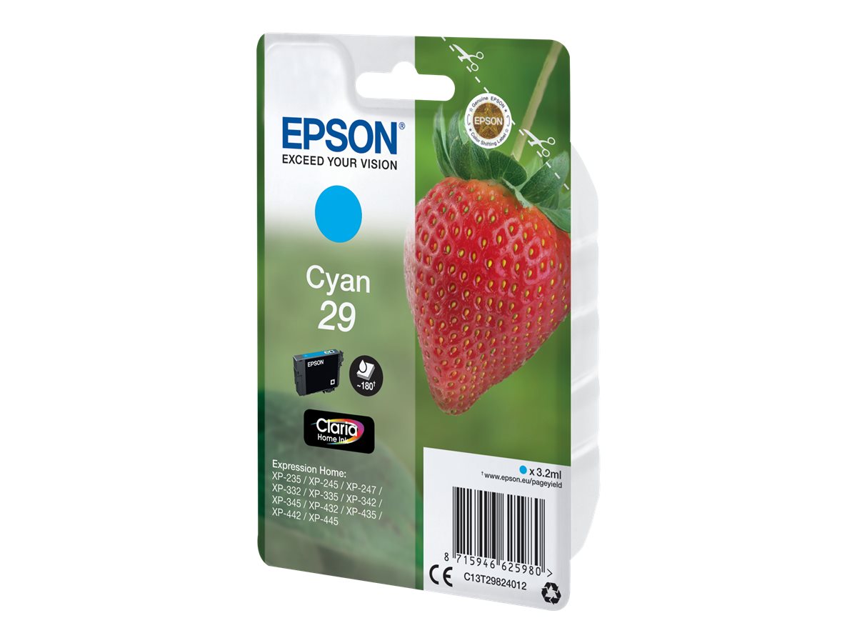 Patrone Epson 29 cyan                                  T2982