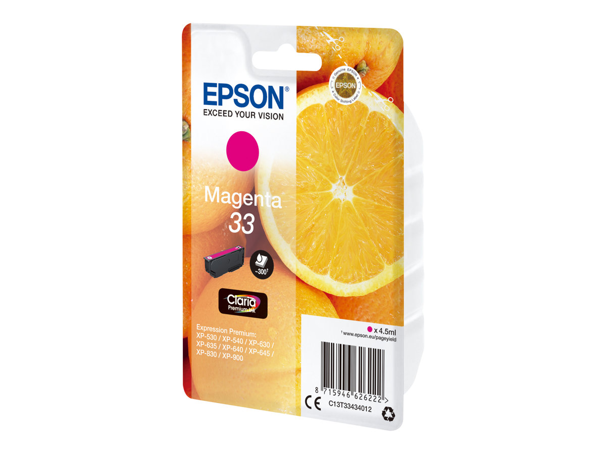 EPSON 1LB Singlepack Magenta 33 Claria
