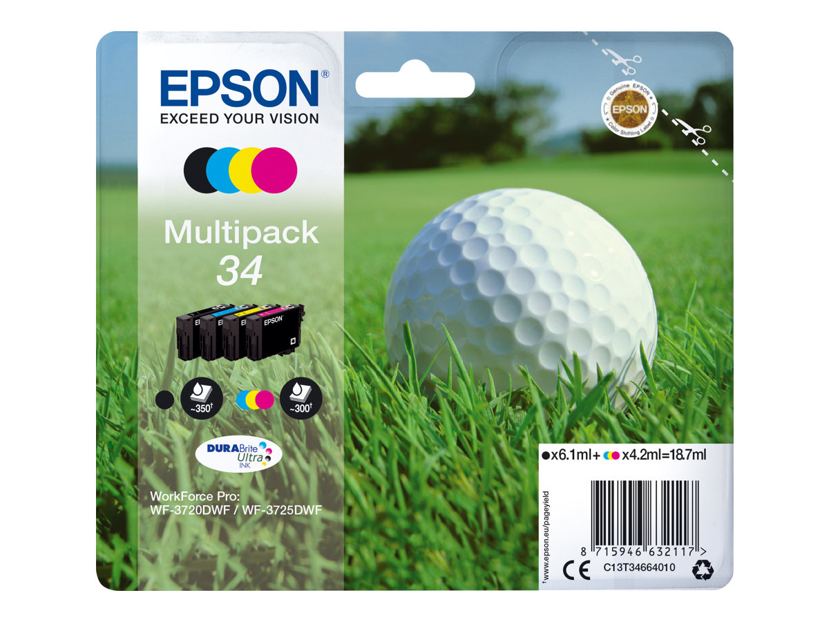 EPSON 2LB Multipack 4-colours 34 Ink