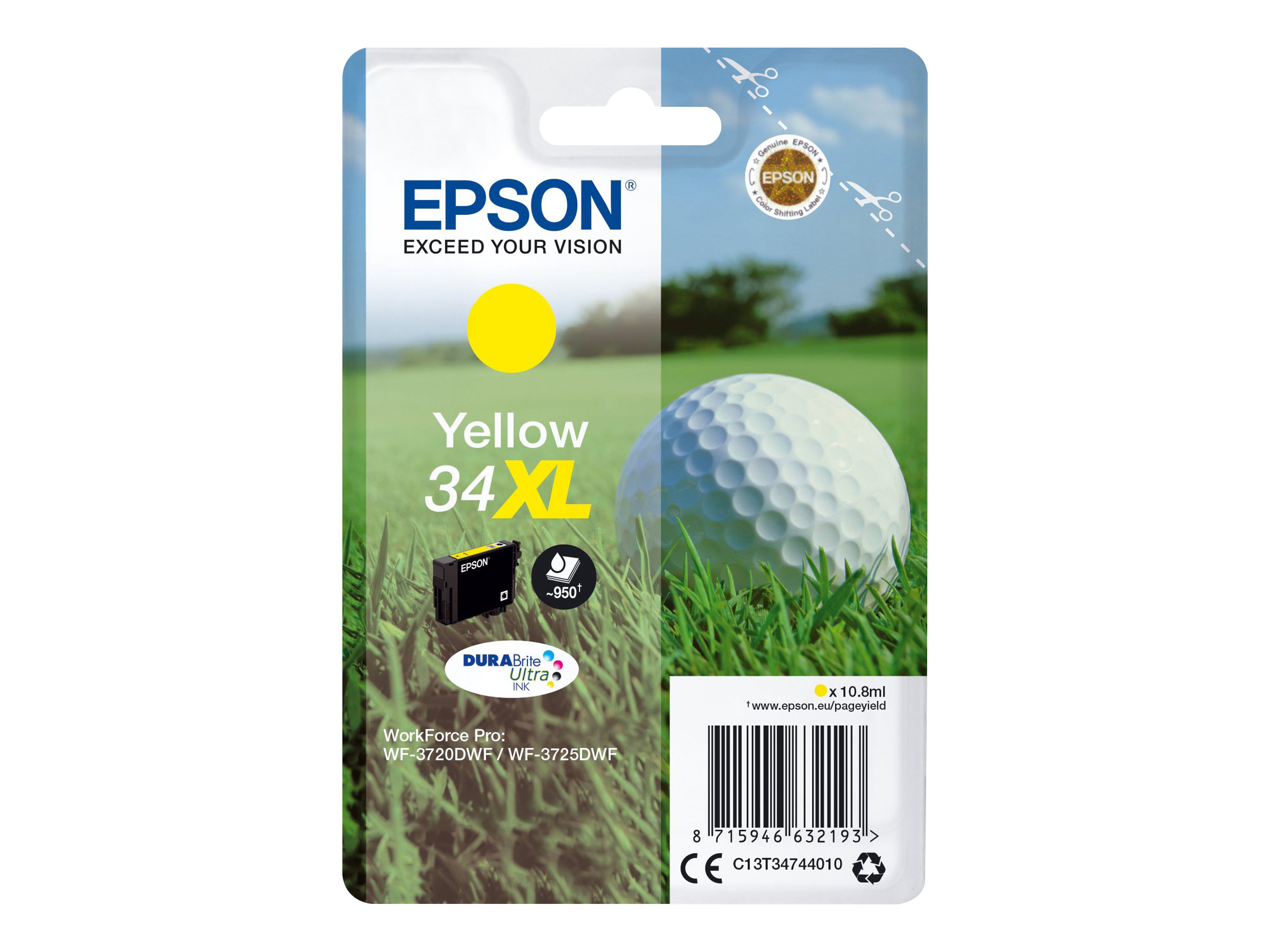 Epson Golf ball C13T34744010 ink cartridge