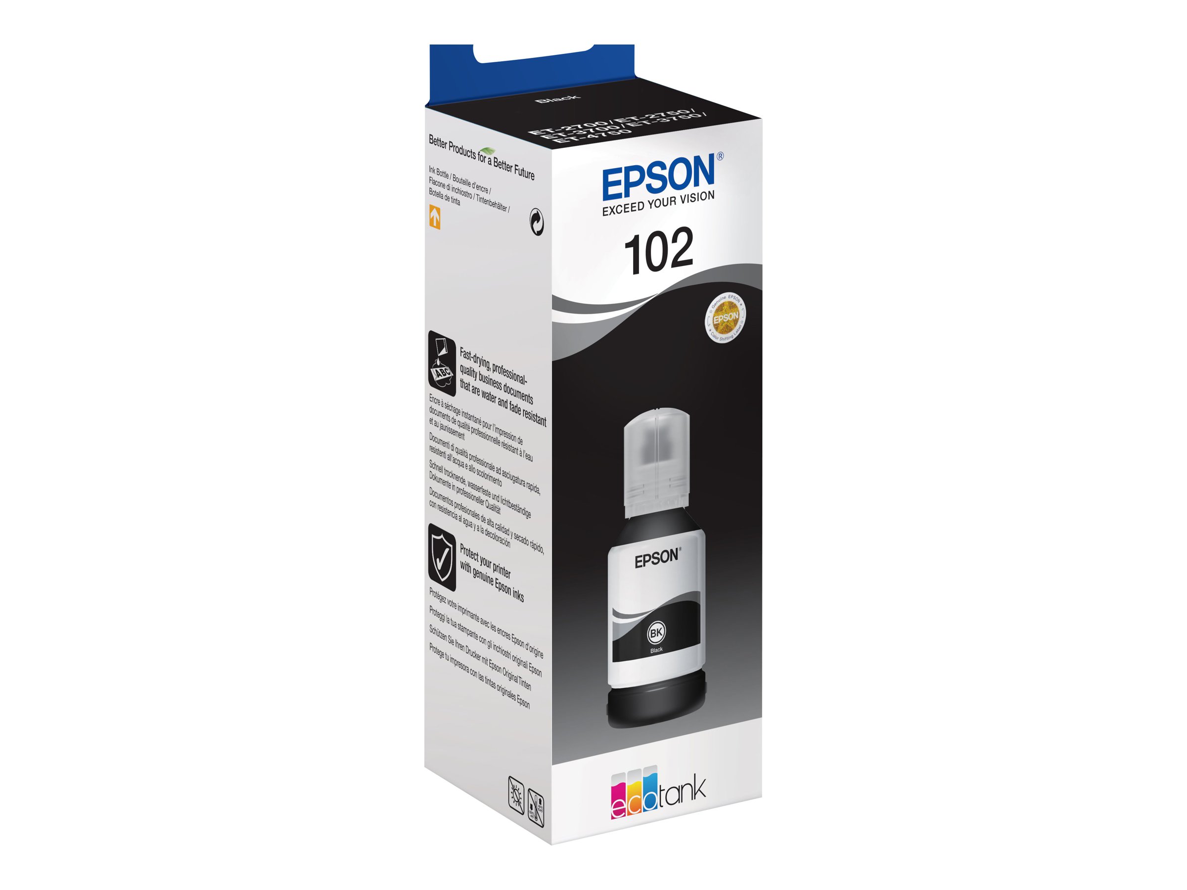Patrone Epson 102 black                                T03R1