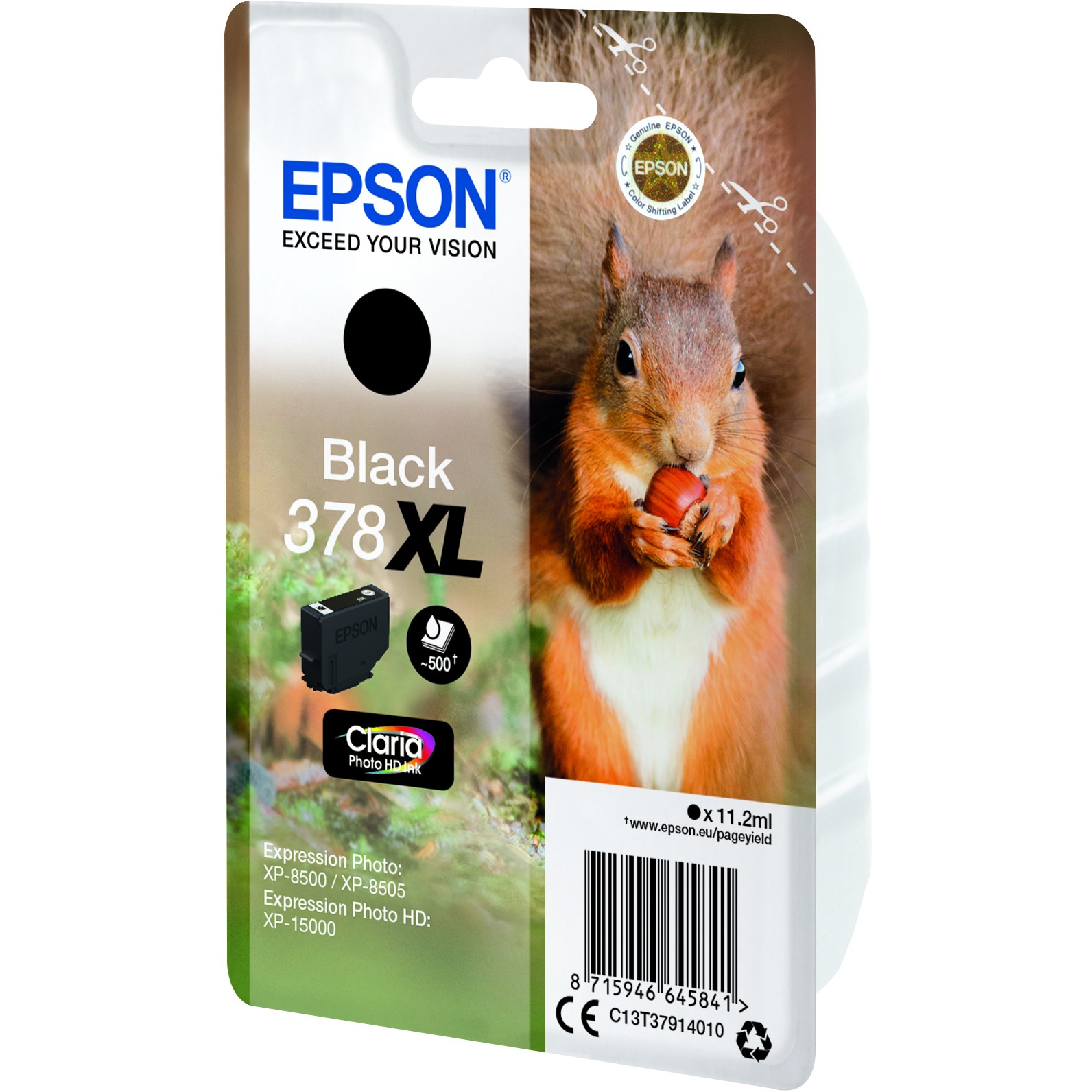 EPSON 5LB Singlepack Black 378XL