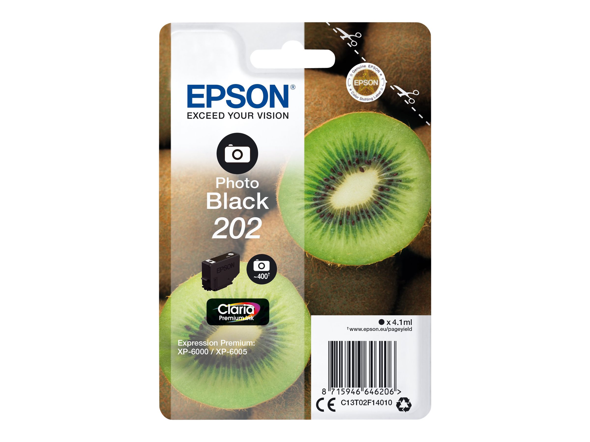 EPSON 5LB Singlepack Photo Black 202