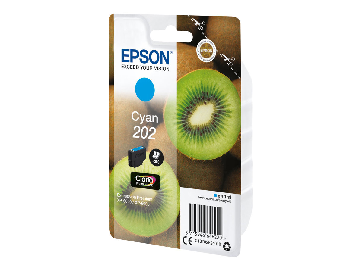 EPSON 1LB Singlepack Cyan 202 Kiwi