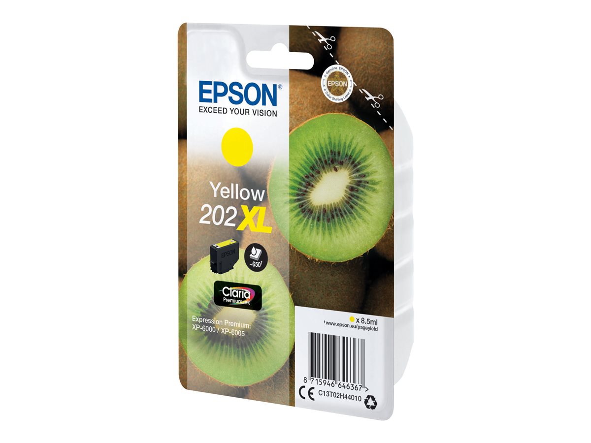 EPSON 4LB Singlepack Yellow 202XL Kiw