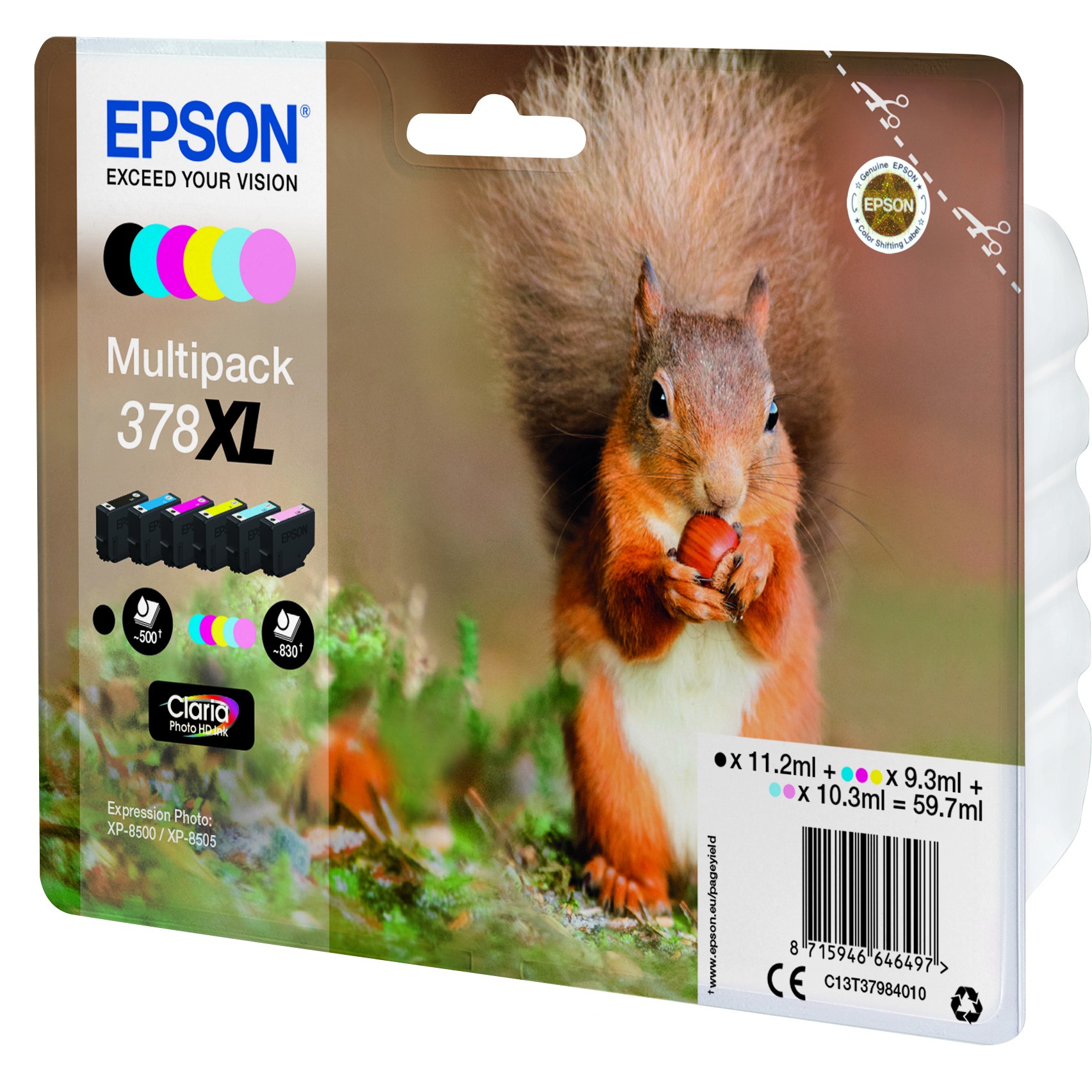 EPSON 1LB Multipack 6-farbig 378XL
