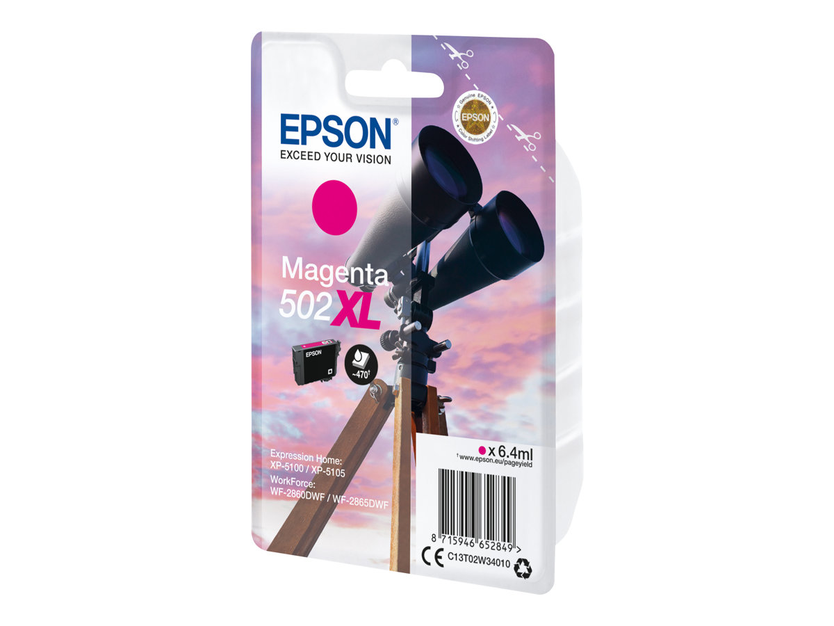 EPSON 1LB Singlepack Magenta 502XL w/s