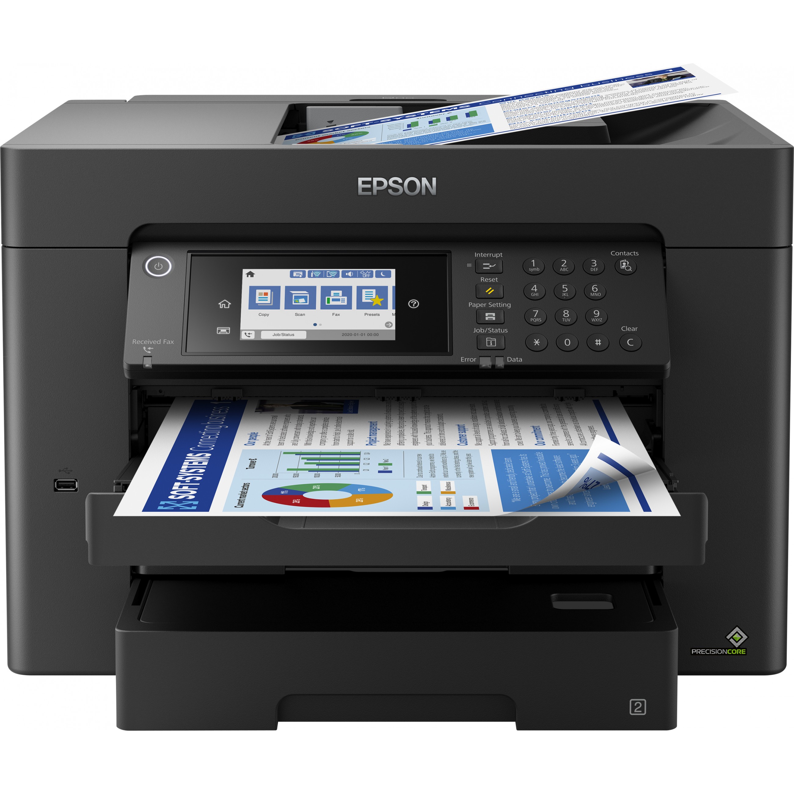 EPSON WorkForce WF-7840DTWF A3+    4-in-1 Tinten-Multi