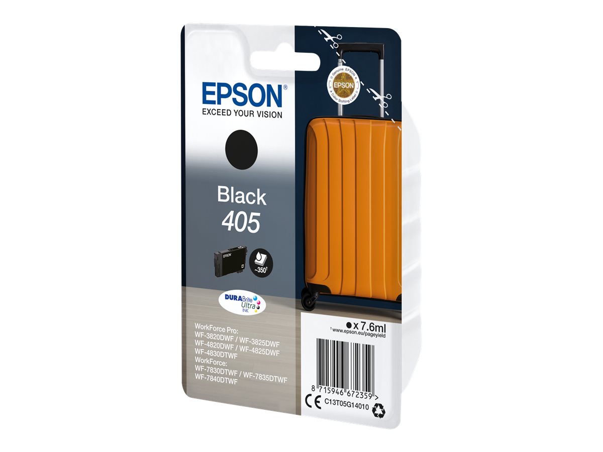 EPSON 4LB Singlepack Black 405 w/s