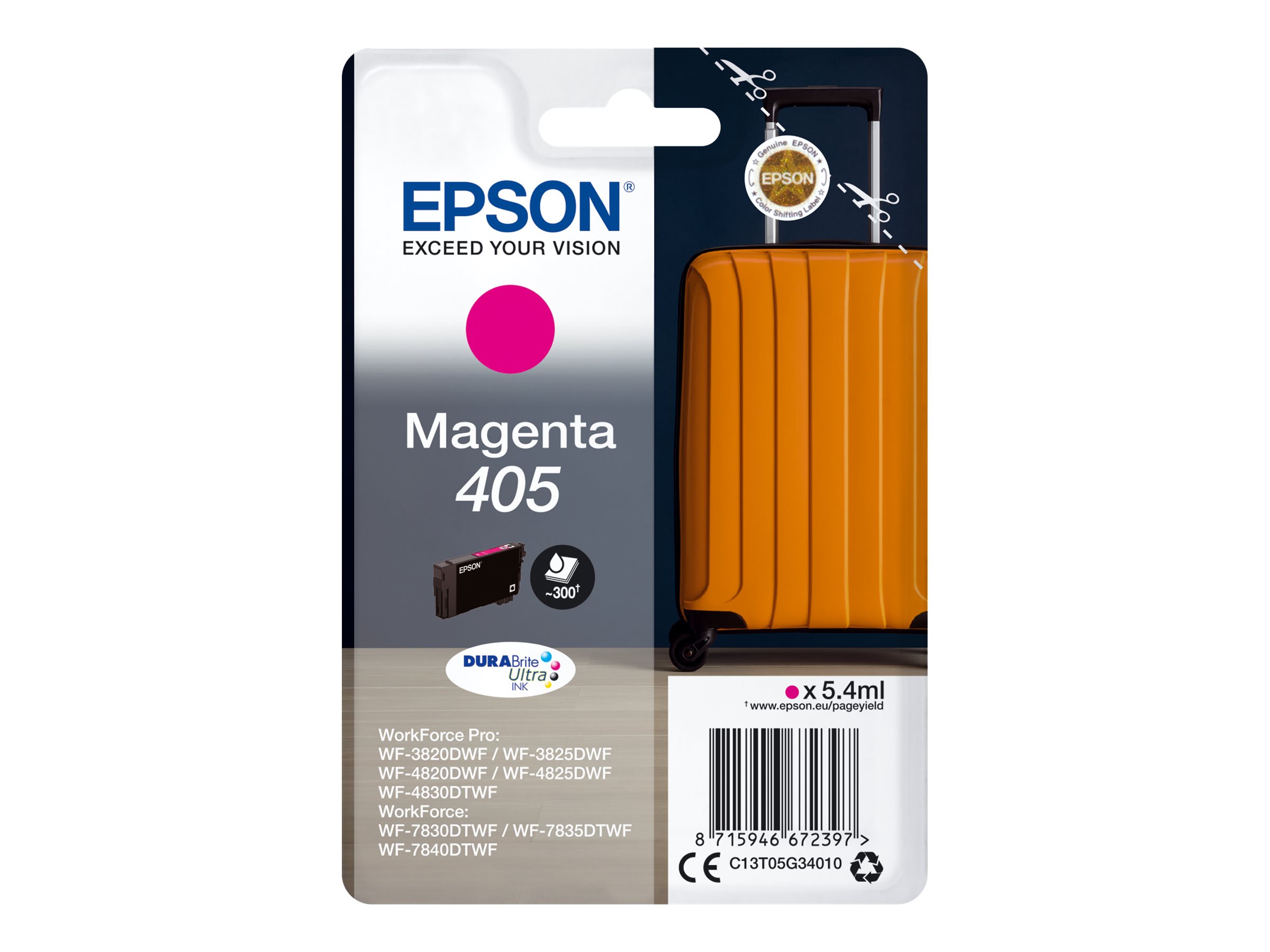 EPSON 2LB Singlepack Magenta 405