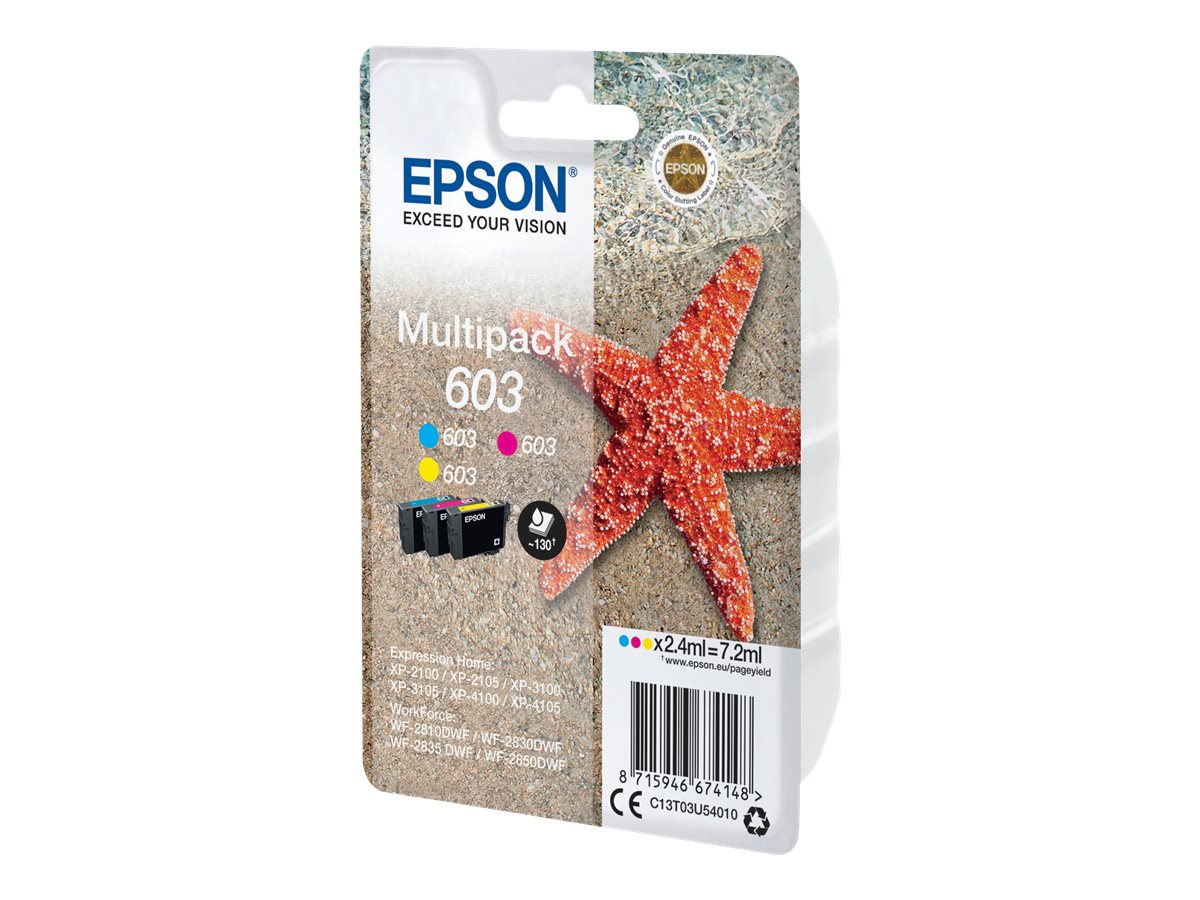 EPSON 1LB Multipack 3-colours 603 w/s