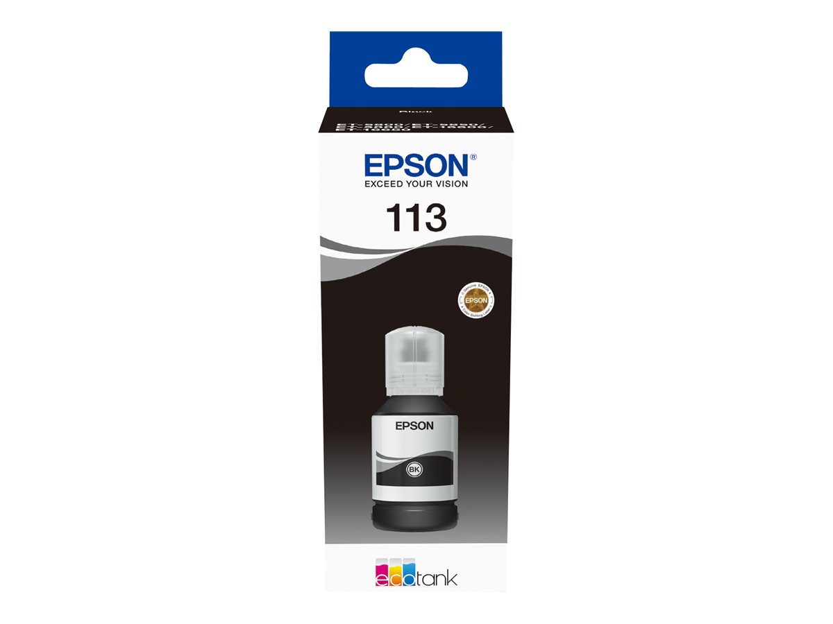 Epson 113 EcoTank Pigment Black ink bottle