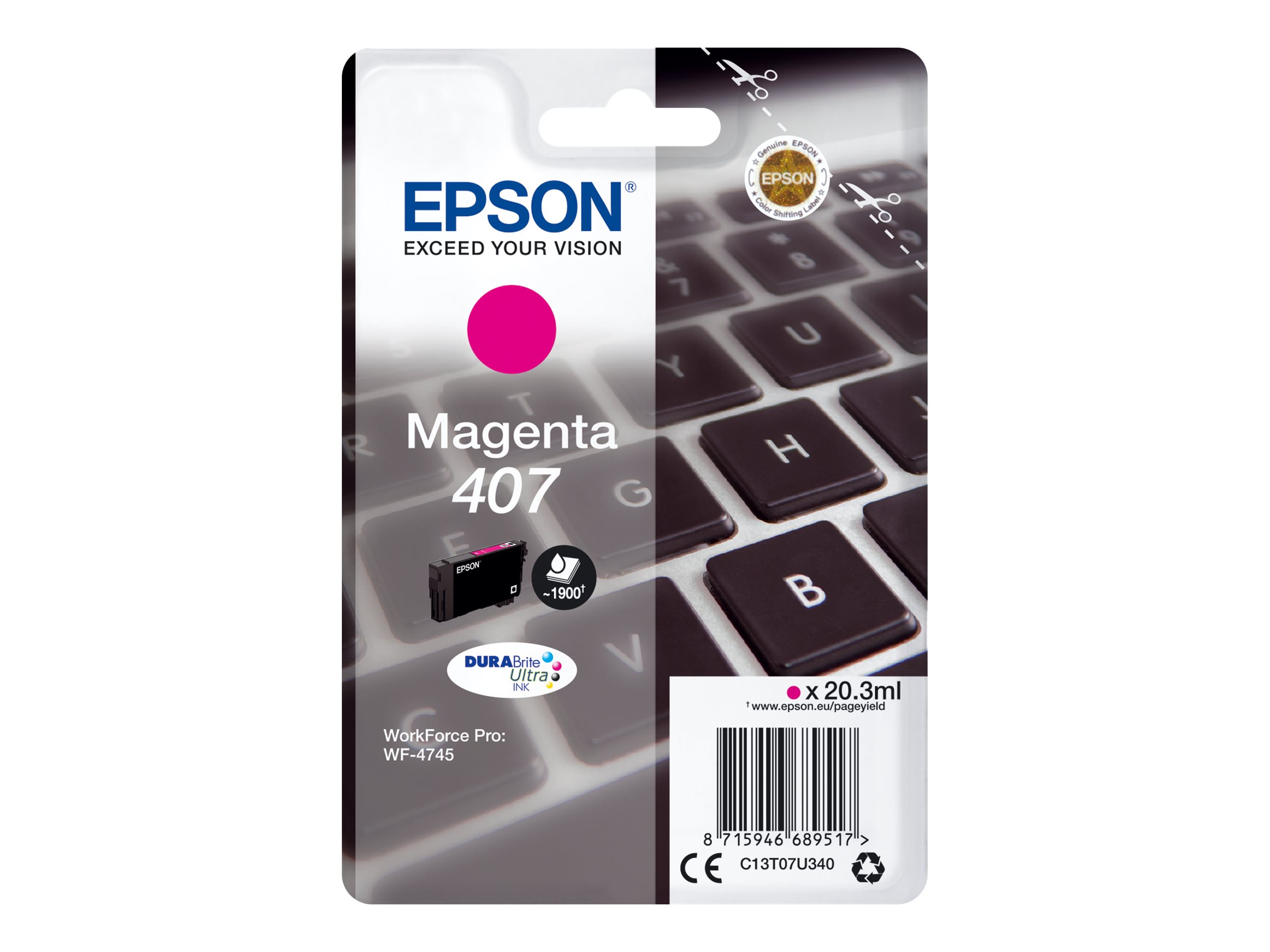 EPSON 2LB WF-4745 Series Ink Cartridge M