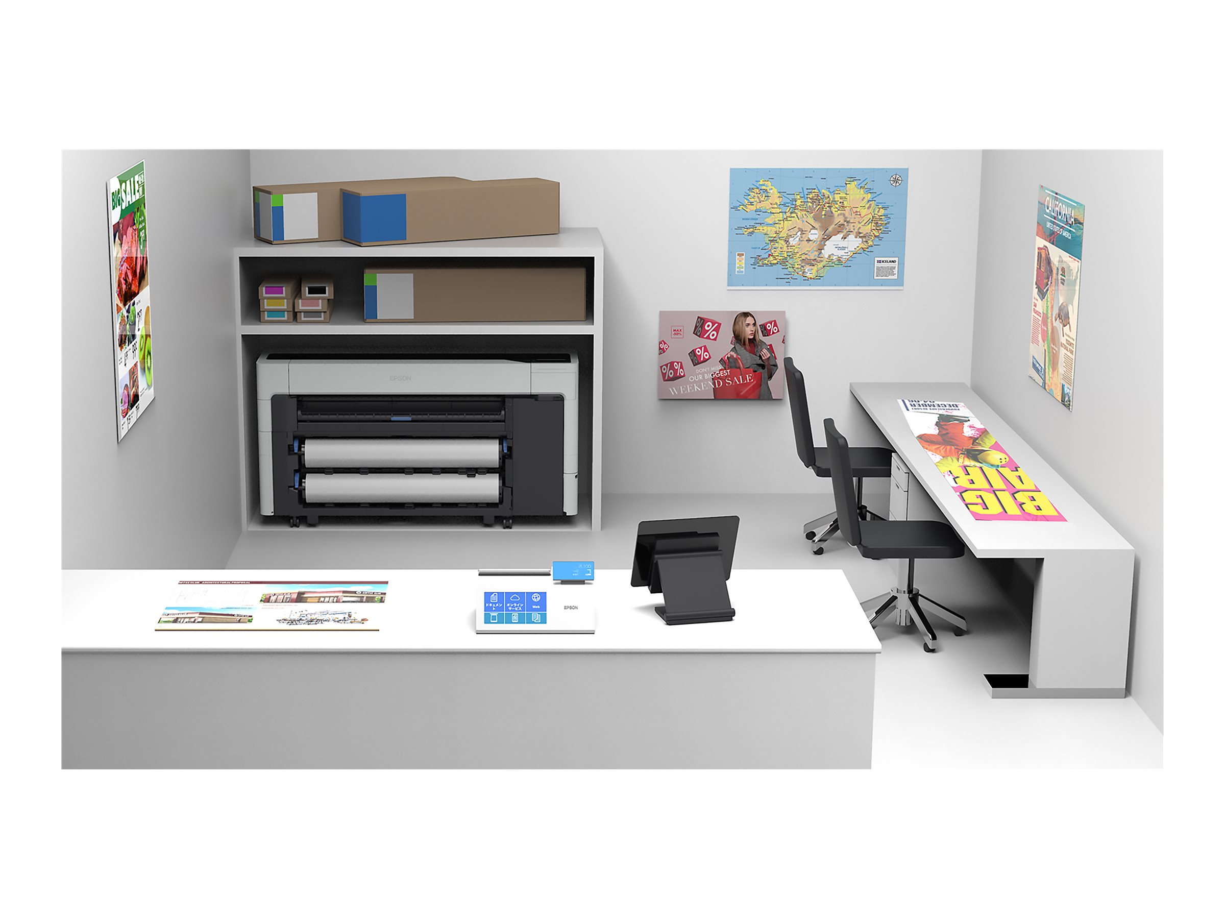 EPSON SC-T3700D 60,96cm Dual Roll PS