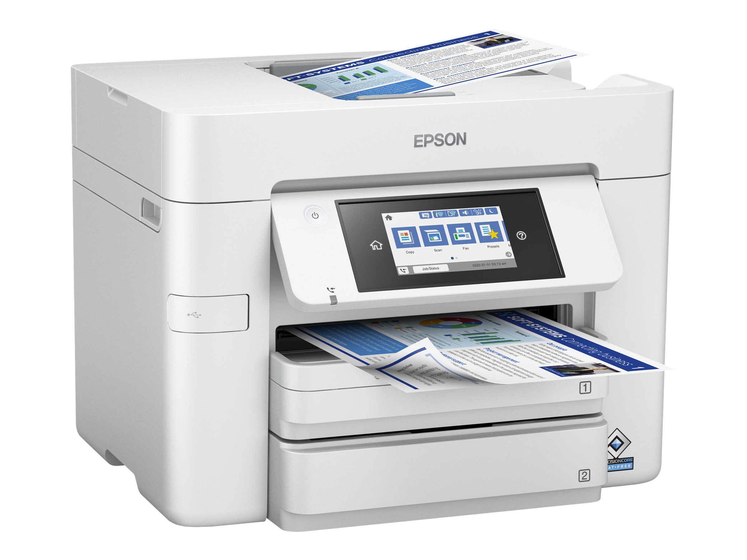 EPSON WorkForce Pro WF-C4810DTWF   4-in-1 Tinten-Multi