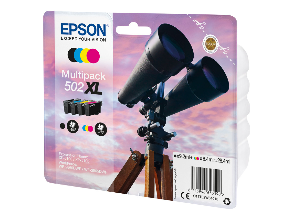 EPSON 1LB Multipack 4colours 502XL