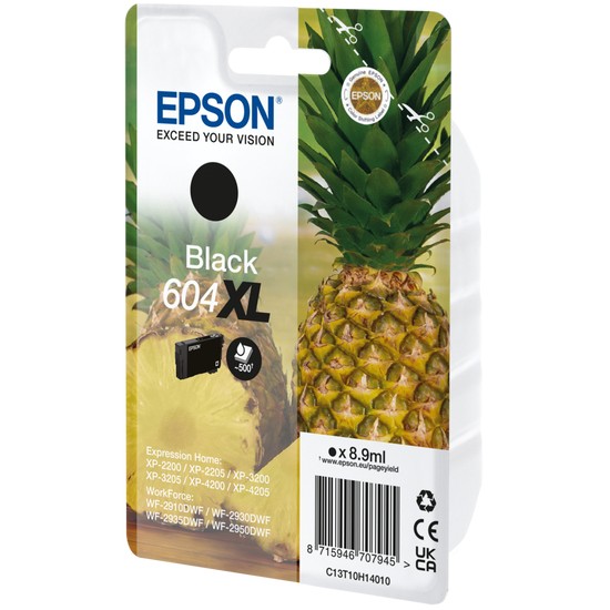 Epson 604XL Druckerpatrone 1 Stück(e) Original Hohe (XL-) Ausbeute Schwarz