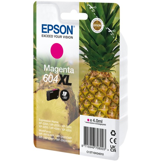 Epson 604XL Druckerpatrone 1 Stück(e) Original Hohe (XL-) Ausbeute Magenta