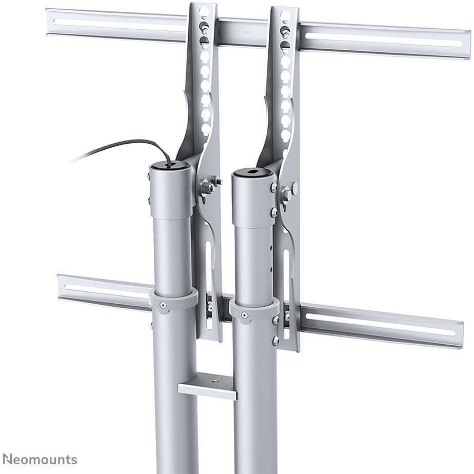 Neomounts BOS 27-70 1TFT  silber Max.50KG inkl. Ablage (Speditionsversand)