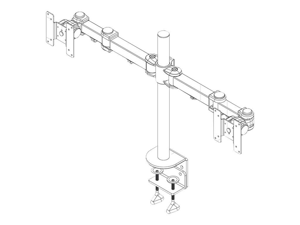 NEOMOUNTS DeskMount 2x25,4-66,04cm Clamp