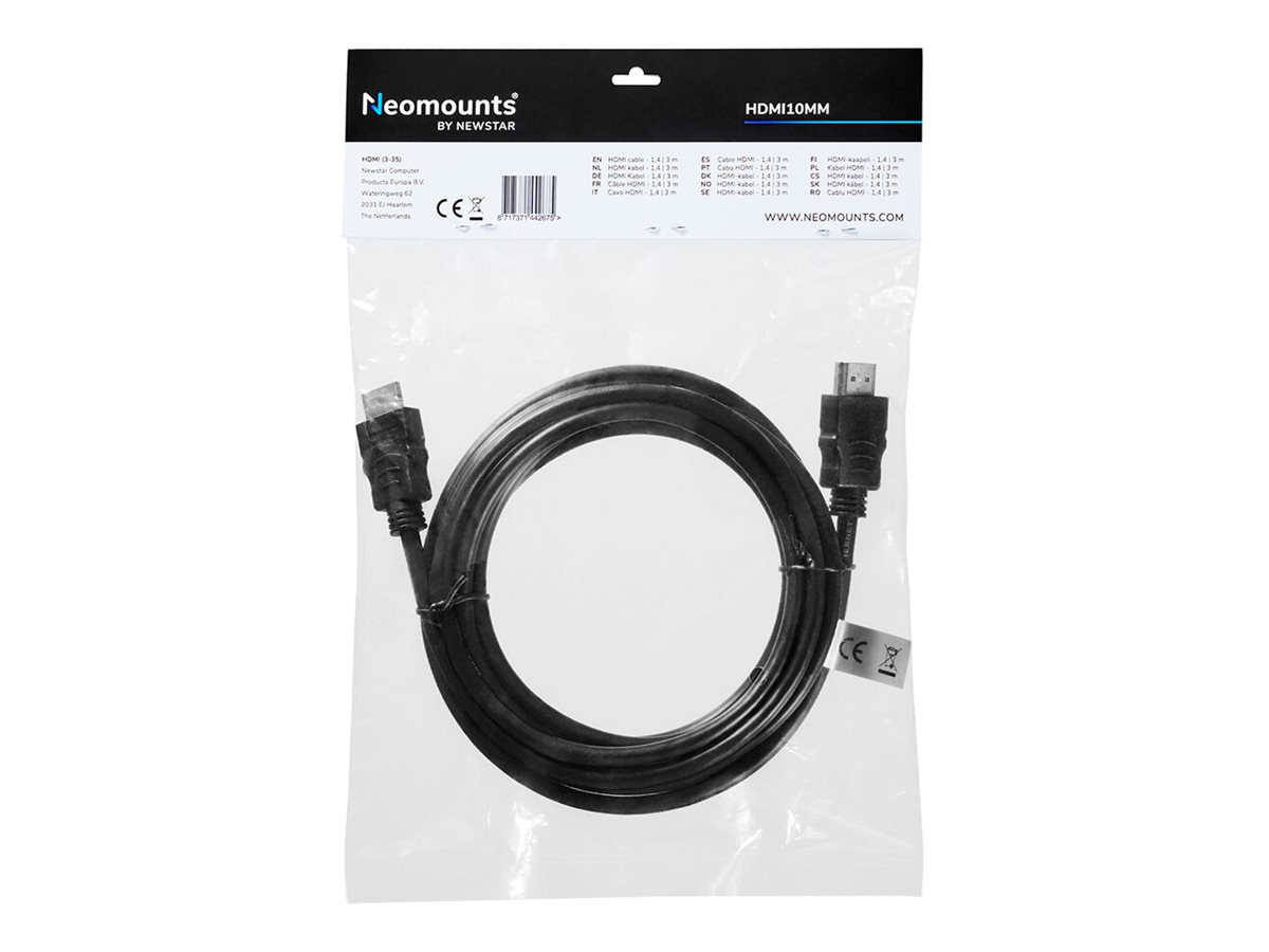 NEOMOUNTS HDMI Cable M-M 3 meter