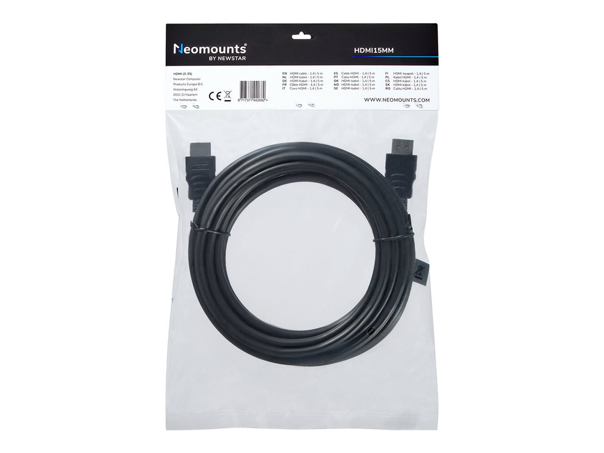 NEOMOUNTS HDMI Cable M-M 5 meter