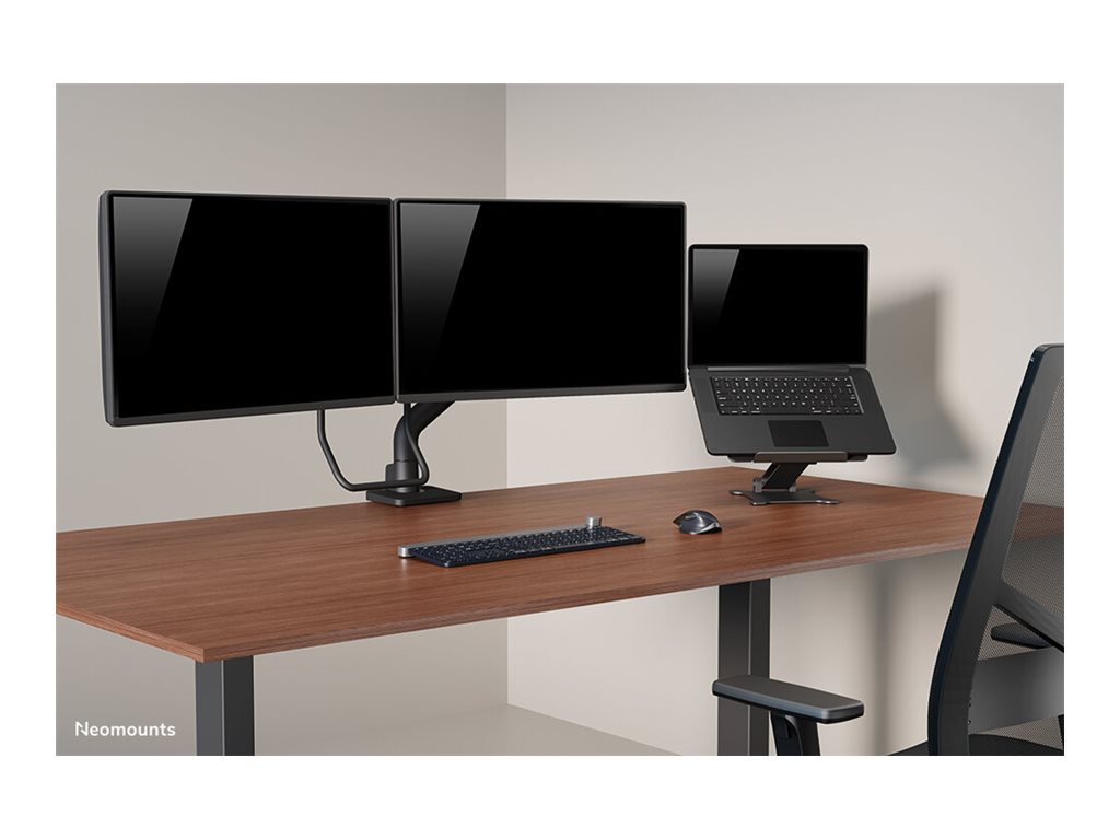 Neomounts NOT-Ständer bis 15 verstellbar, schwarz