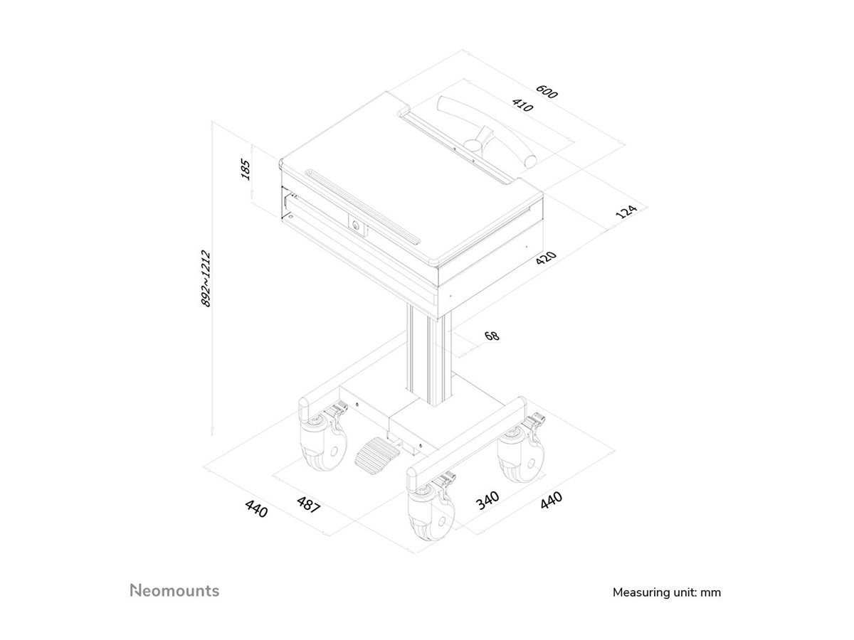 NEOMOUNTS MED-M100