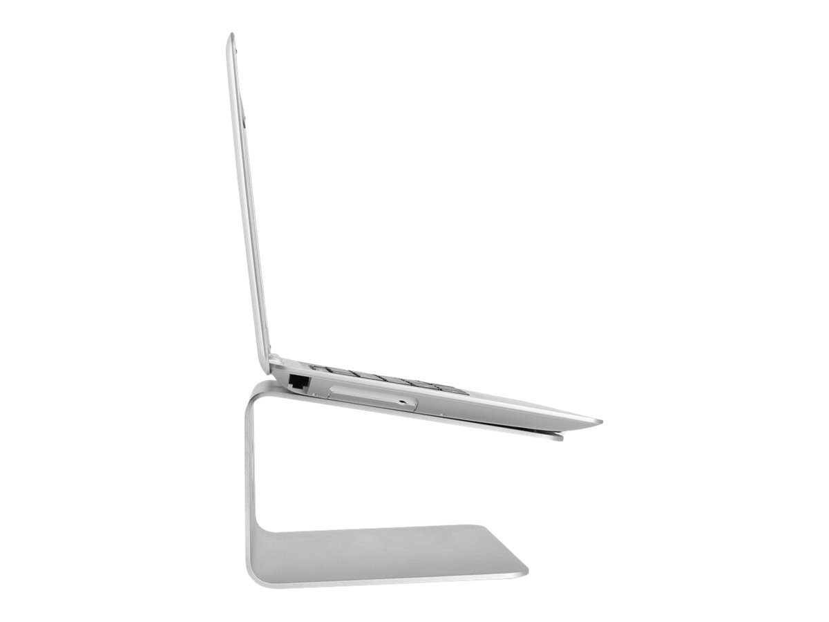 Neomounts Deskstand Laptop/IPAD-Ständer silber alu gebürstet