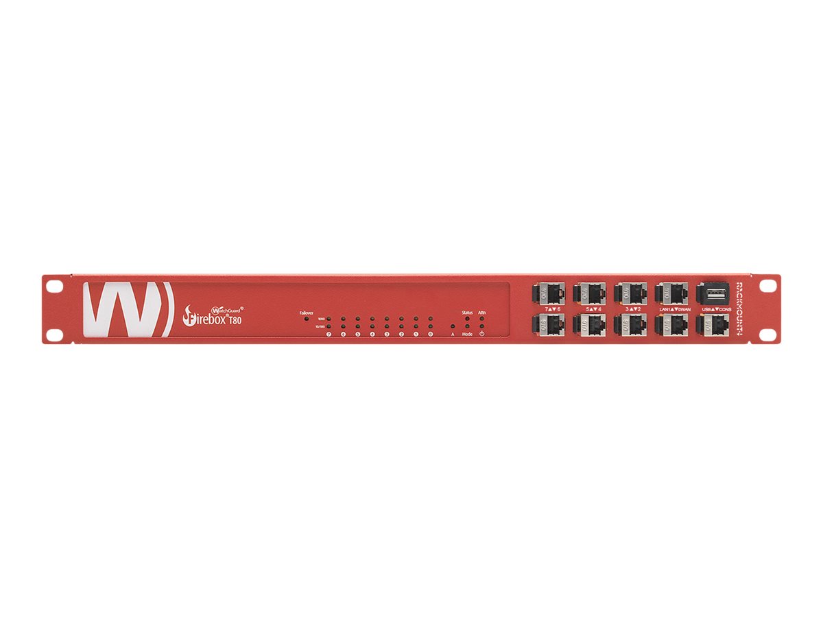 Rackmount.IT kit for WatchGuard T80 - T85 Shielded