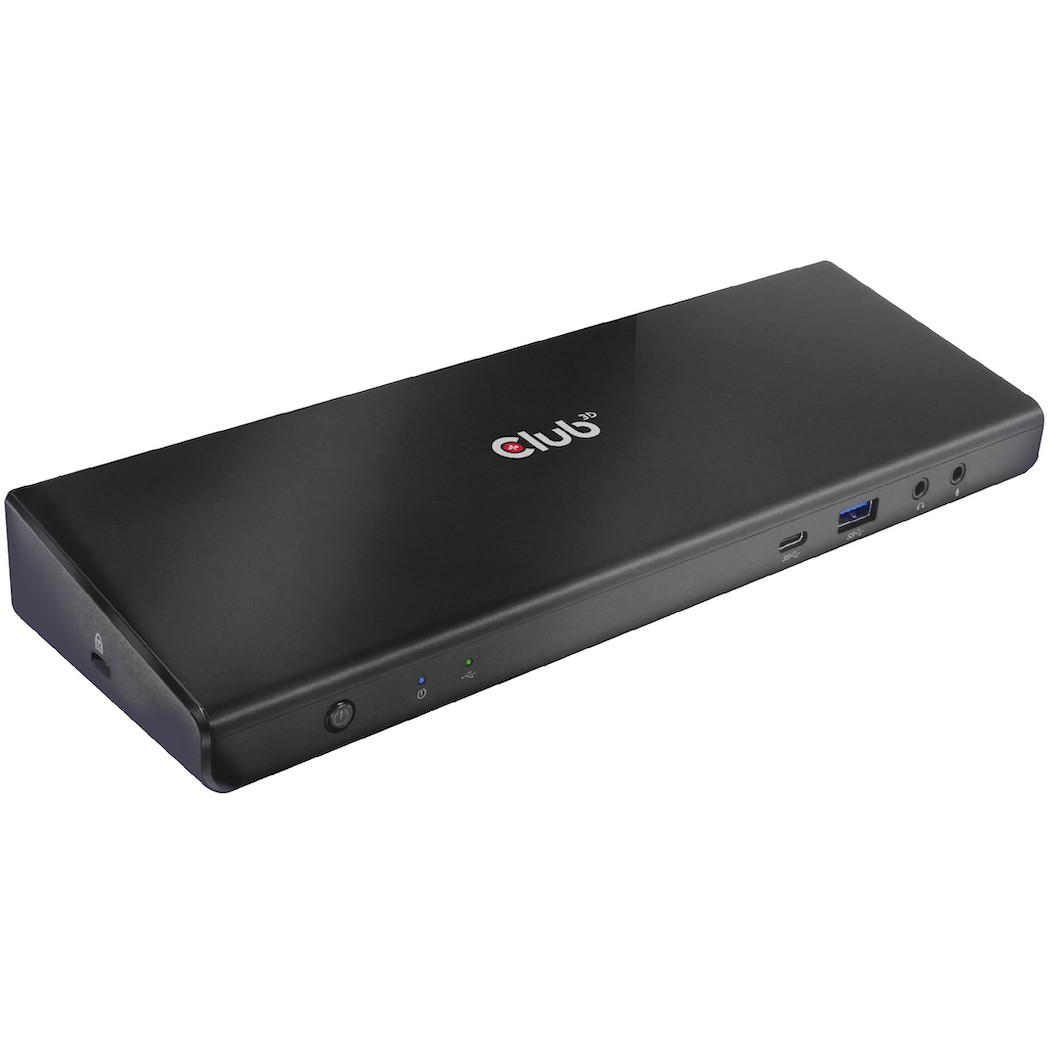 CLUB3D CSV-1562 laptop-dockingstation & portreplikator Andocken USB 3.2 Gen 1 (3.1 Gen 1) Type-C Schwarz