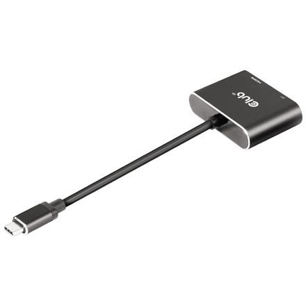 CLUB3D MST hub USB3.2 Gen2 Type-C(DP Alt-Mode) to DisplayPort + HDMI 4K60Hz M/F
