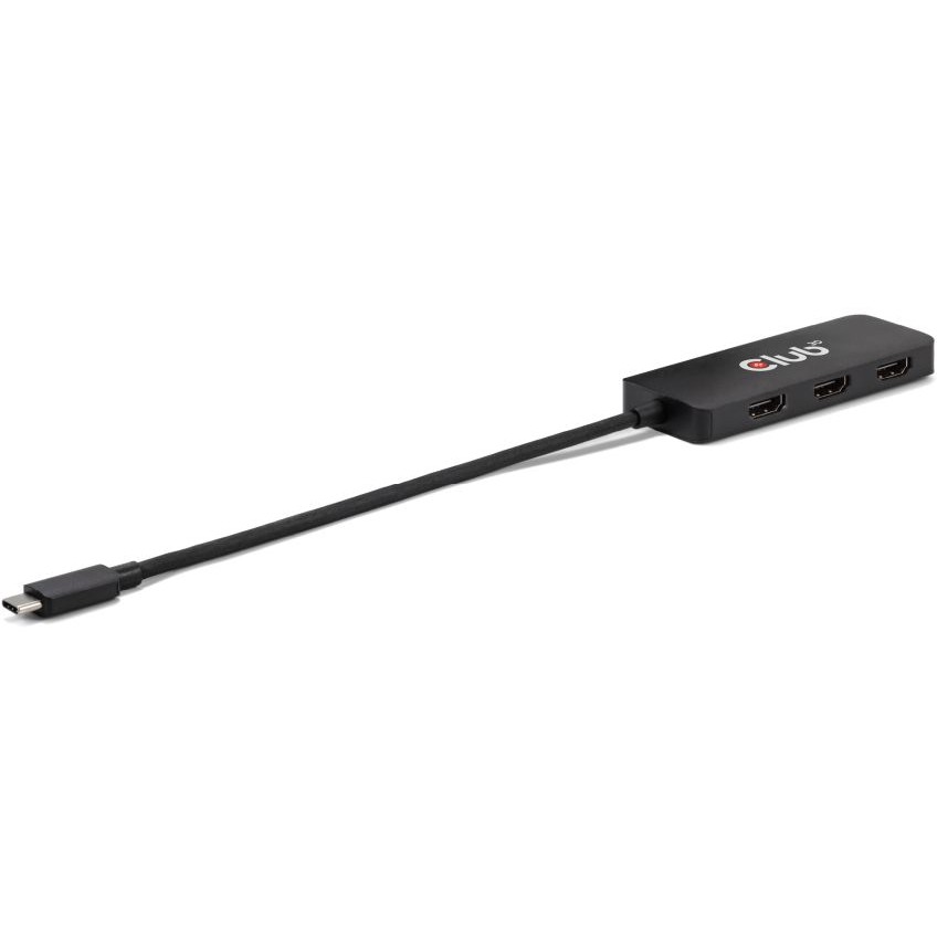 Club3D MST-Hub USB 3.2 Typ C > 3x HDMI     4K60Hz      St/Bu retail