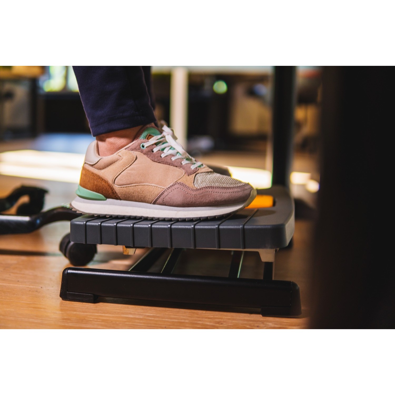 BakkerElkhuizen Pro 952 Footrest Schwarz, Grau, Orange