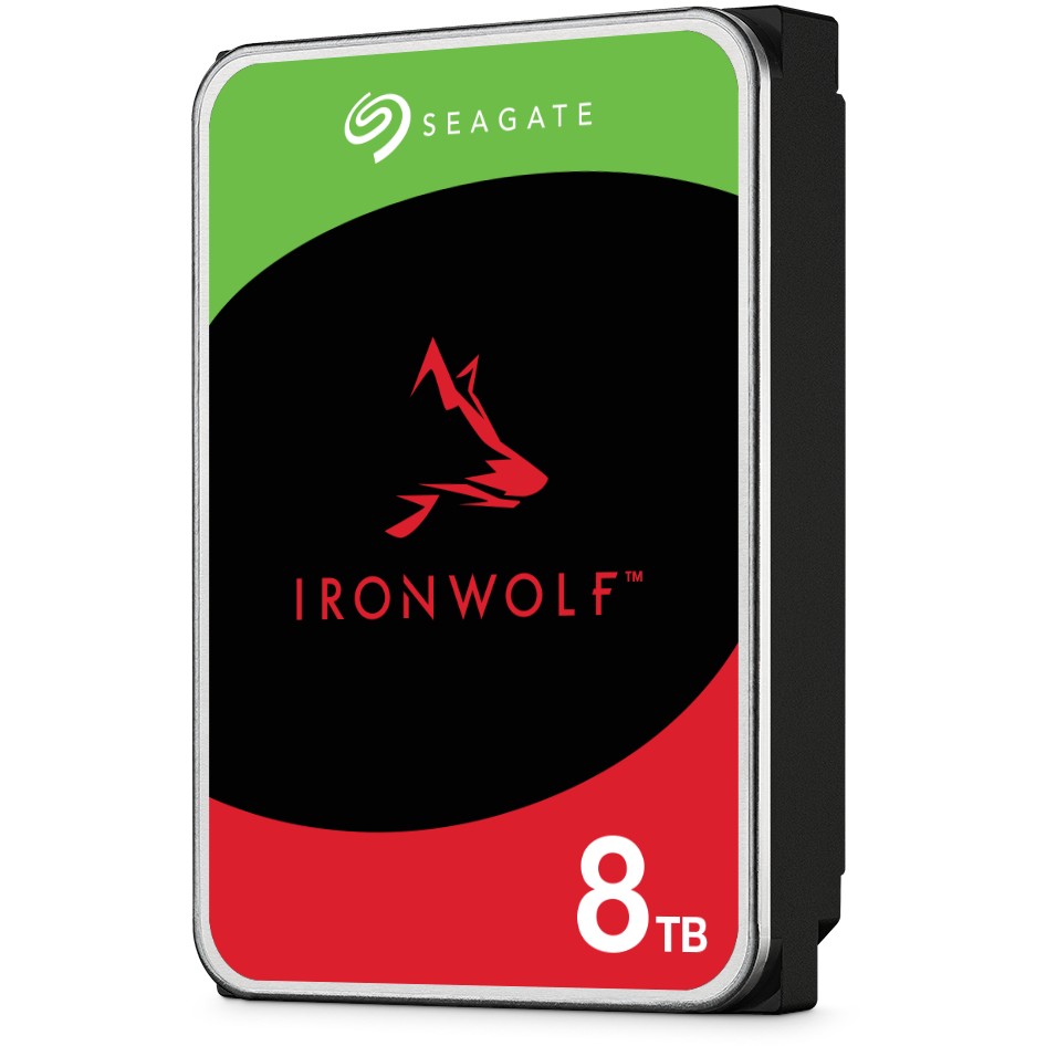 Seagate 8.9cm (3.5)   8TB SATA3 IronWolf  7200 256MB intern