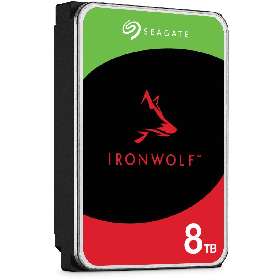 Seagate 8.9cm (3.5)   8TB SATA3 IronWolf  7200 256MB intern