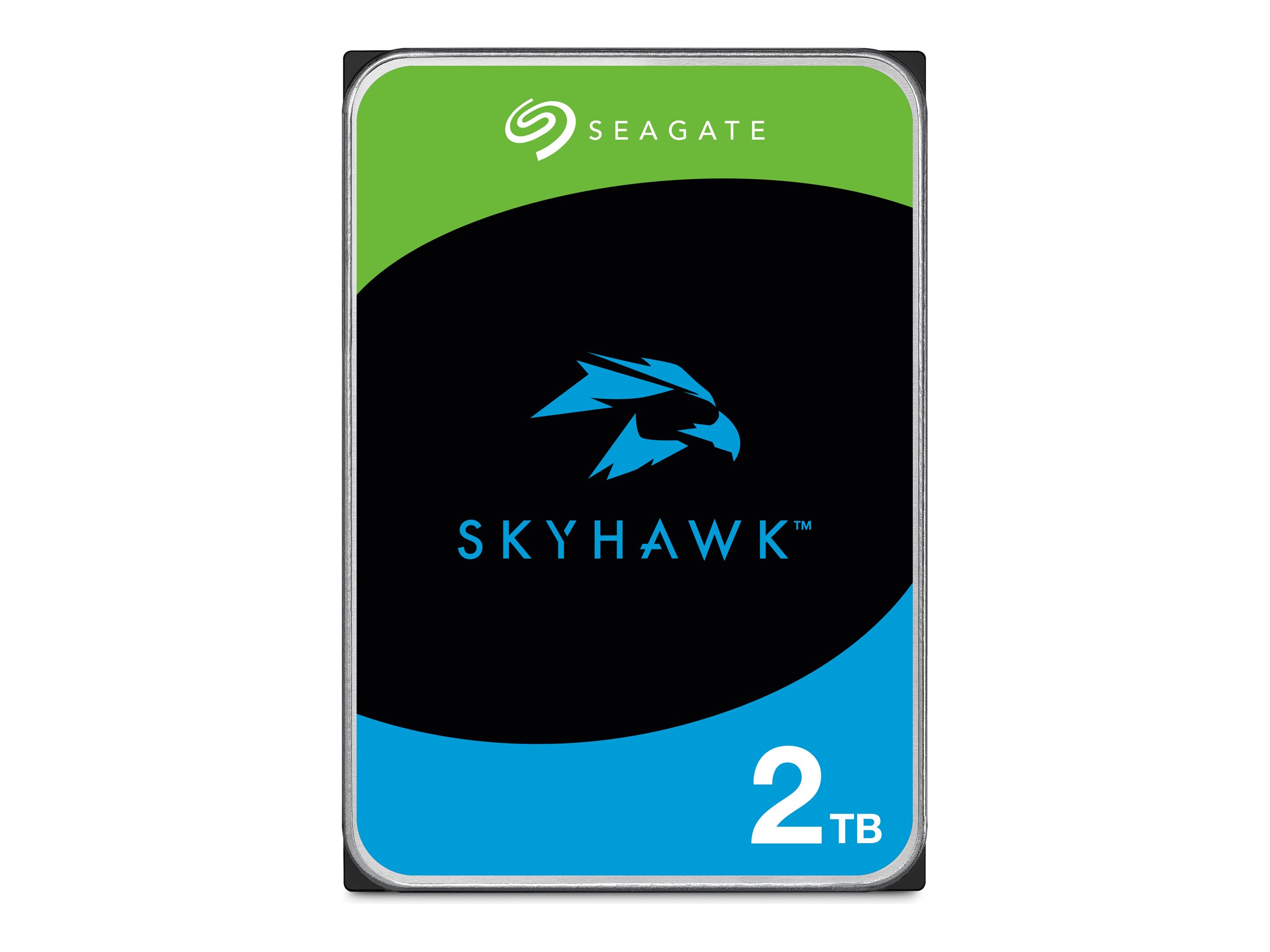 Seagate 8.9cm (3.5)   2TB SATA3 Skyhawk   5400 256MB intern